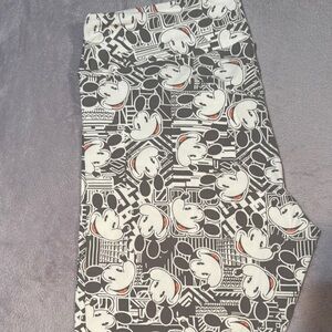 Mickey Mouse Patterned Leggings
